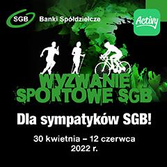 Wyzwanie sportowe SGB